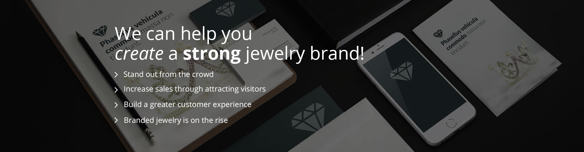 create a strong jewelry brand